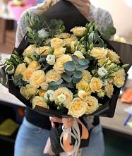 Букет цветов из:  Розы и Лизиантусы #REPLACE_PRED# Николаевской Краснодарского края